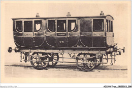 AJXP8-0736 - TRAIN - CHEMIN DE FER DE PARIS A ORLEANS - Voiture Mise En Service En 1840 - Trains