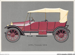 AJXP6-0645 - AUTOMOBILE - OPEL Torpedo 1914 - Bus & Autocars