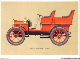 AJXP6-0642 - AUTOMOBILE - OPEL Tonneau 1902 - Bus & Autocars