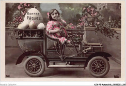 AJXP5-0530 - AUTOMOBILE - BONNE PAQUES - Autres & Non Classés