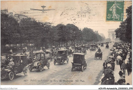 AJXP5-0518 - AUTOMOBILE - PARIS - Avenue Du Bois De Boulogne - Busse & Reisebusse