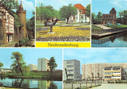Neubrandenburg Wiekhaus Stadtpark Teich Oststadt Gl1977 #169.087 - Sonstige & Ohne Zuordnung