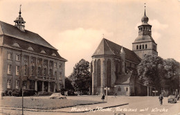 Malchin Rathaus Mit Kirche Gl1964 #169.113 - Sonstige & Ohne Zuordnung