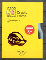 Österreich Block 115 Postfrisch Crypto Stamp, Honigdachs #FW466 - Andere & Zonder Classificatie