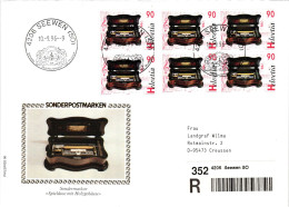 Schweiz 1586 Als Ersttagsbrief Als Mehrfachfrankatur #NK752 - Autres & Non Classés