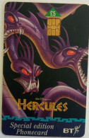 UK BT £5 Chip Card - Special Edition " Hercules " - BT Promozionali