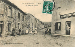 MONT PILAT LE BESSAT LA MAIRIE ET L'ECOLE - Sonstige & Ohne Zuordnung