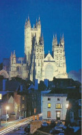 Canterbury Cathedral At Night - Kent - , UK   -   Unused Postcard   - K1 - Otros & Sin Clasificación