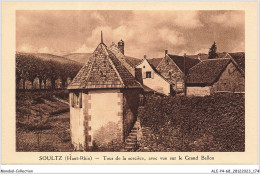 ALE1P4-68-0388 - SOULTZ - Haut-rhin - Tour De La Sorcière - Avec Vue Sur Le Grand Ballon - Soultz