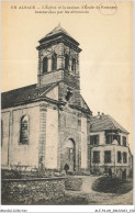 ALE1P4-68-0366 - En Alsace - L'église Et La Maison D'école De - ROMAGNY - Bombardées Par Les Allemands - Altkirch