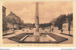 ALE1P3-68-0238 - MULHOUSE - Monument Aux Morts De La Grande Guerre - Mulhouse