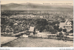 ALE1P3-68-0217 - MULHOUSE - Vue Générale Et Panorama Des Vosges - Mulhouse