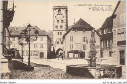 ALE1P2-68-0134 - RIBEAUVILLE - Tour Des Bouchers - Hôtel De Ville - Ribeauvillé