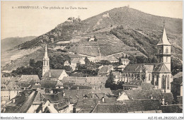 ALE1P2-68-0128 - RIBEAUVILLE - Vue Générale Et Les Trois Ruines - Ribeauvillé