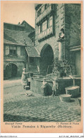 ALE1P1-68-0100 - Vieille Fontaine à - RIQUEWIHR  - Riquewihr