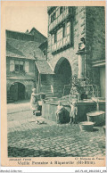 ALE1P1-68-0099 - Vieille Fontaine à - RIQUEWIHR  - Riquewihr