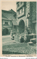 ALE1P1-68-0079 - Vieille Fontaine à - RIQUEWIHR  - Riquewihr