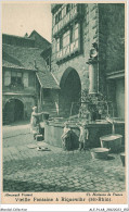 ALE1P1-68-0076 - Vieille Fontaine à - RIQUEWIHR  - Riquewihr