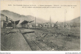 ALE2P9-68-0287 - La Grande Guerre 1914-15 - L'alsace Reconquise - THANN - La Gare  - Thann