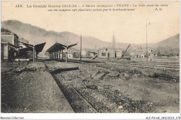 ALE2P9-68-0286 - La Grande Guerre 1914-15 - L'alsace Reconquise - THANN - La Gare  - Thann