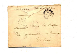 Lettre Poste Militaire 1915 - Marcophilie