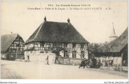 ALE2P8-68-0151 - La Grande Guerre 1914-15 - Haute-alsace - Vallée De La Largue - Le Village De SAINT-ULRICHE  - Autres & Non Classés