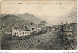 ALE2P7-68-0051 - Une Vue De THANN - A Gauche Les Ruines Du Château D'engelsburg - Au Milieu L'hôpital Et La Cathédrale  - Thann