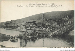 ALE2P7-68-0043 - La Grande Guerre De 1914-15 - En Alsace - Pont Détruit Sur La Thür - Aux Environs De THANN  - Thann