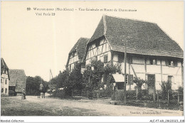 ALE2P7-68-0010 - WOLFERSDORF - Hte Alsace - Vue Générale Et Route De Dannemarie  - Altkirch