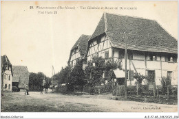 ALE2P7-68-0008 - WOLFERSDORF - Hte Alsace - Vue Générale Et Route De Dannemarie  - Altkirch