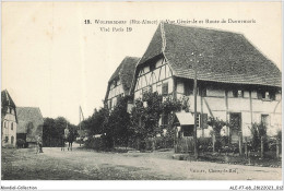 ALE2P7-68-0007 - WOLFERSDORF - Hte Alsace - Vue Générale Et Route De Dannemarie  - Altkirch