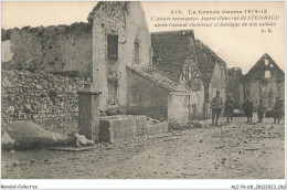 ALE1P6-68-0532 - La Grande Guerre 1914-15 - L'alsace Reconquise - Aspect D'une Rue De - STEINBACH  - Thann