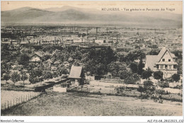 ALE2P11-68-0467 - MULHOUSE - Vue Générale Et Panorama Des Vosges  - Mulhouse