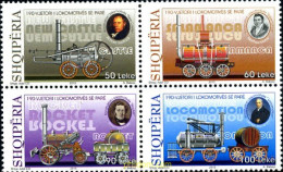 351849 MNH ALBANIA 2015 LOCOMOTORAS ANTIGUAS - Albanië