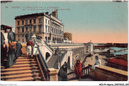 AESP4-ALGERIE-0390 - ALGER - L'escalier De La Pêcherie Et Le Boulevard De La République  - Algeri