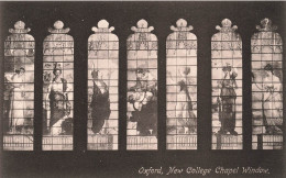 ROYAUME-UNI - Angleterre - Oxford - New College Chapel Window - Carte Postale Ancienne - Oxford