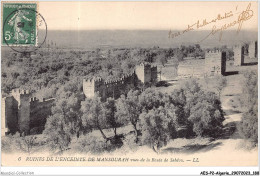 AESP2-ALGERIE-0196 - Ruines De L'enceinte De Mansourah - Vue De La Route De Sebdou  - Tlemcen