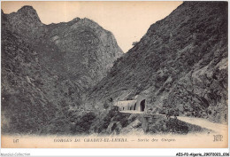 AESP2-ALGERIE-0120 - GORGES DU CHABET-EL-AHKRA - Sortie Des Gorges  - Autres & Non Classés