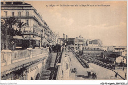 AESP2-ALGERIE-0102 - ALGER - Le Boulevard De La Republique Et Les Rampes  - Alger