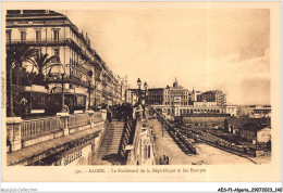 AESP1-ALGERIE-0071 - ALGER - Le Boulevard De La République Et Les Rampes  - Alger