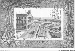 AESP1-ALGERIE-0072 - ALGER - Le Palais Consulaire Et La Marine  - Algiers