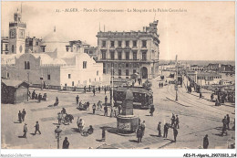 AESP1-ALGERIE-0058 - ALGER - Place Du Gouvernement - La Mosquee Et Le Palais Consulaire  - Alger