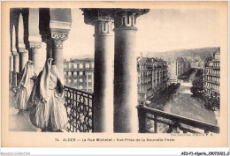 AESP1-ALGERIE-0001 - ALGER - La Rue Michelet - Vue Prise De La Nouvelle Poste  - Alger