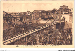 AESP10-ALGERIE-0965 - CONSTANTINE - Vue Générale Et La Passerelle Sidi-m'cid  - Konstantinopel