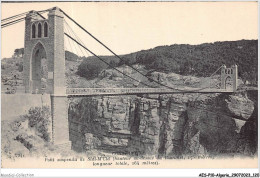 AESP10-ALGERIE-0939 - CONSTANTINE - Pont Suspendu De Sidi-m'cid  - Constantine