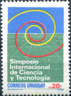 297242 MNH URUGUAY 1987 SYMPOSIUM INTERNACIONAL DE CIENCIA Y TECNOLOGIA - Uruguay