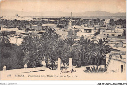 AESP9-ALGERIE-0813 - BISKRA - Panorama Vers L'oasis Et Le Col De Sfa  - Biskra
