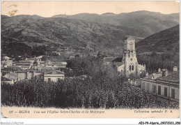 AESP9-ALGERIE-0803 - BLIDA - Vue Sur L'église Saint-charles Et La Montagne  - Blida