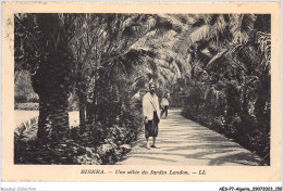 AESP7-ALGERIE-0648 - BRISKRA - Une Allée Du Jardin Landon  - Biskra