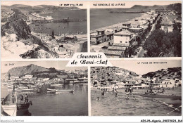 AESP6-ALGERIE-0571 - BENI-SAT - Le Port Et La Plage - Vue Générale De La Plage - Le Port - La Plage De Rachgoune  - Sonstige & Ohne Zuordnung